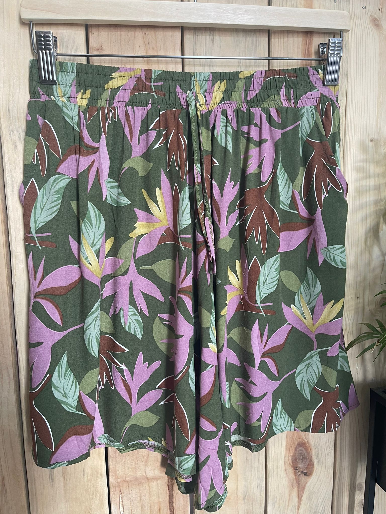Pantalón corto fino estampado - Imagen 3